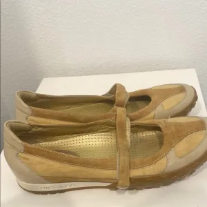 Cole Haan X NikeLab Phebes Mary Jane Shoes Khaki Tan Sport Flats |Size 7