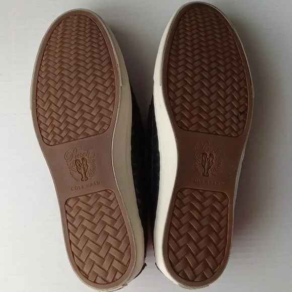 🎁🩷💚⚜️Cole Haan⚜️🩷💚Mens Pinch Weave Loafer Blue Braided Weekend Shoe Sz 10.5