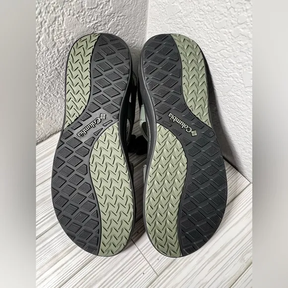 Columbia Men's 2 Strap Sandal traction water summer slip on slides olive size 11