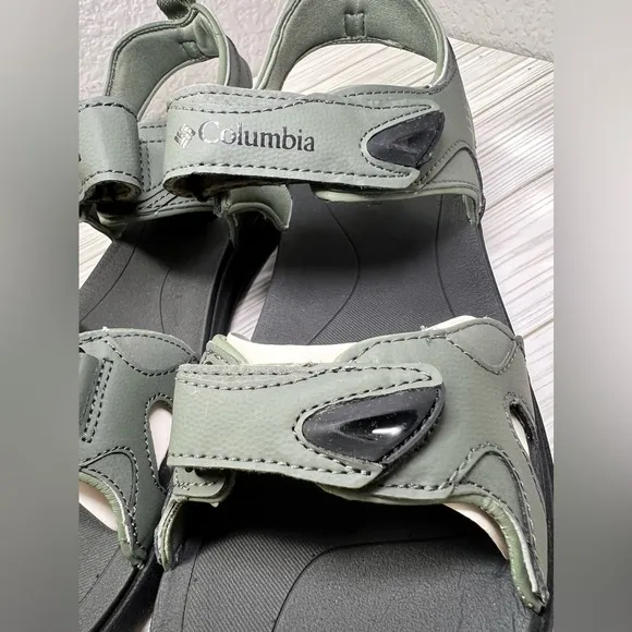 Columbia Men's 2 Strap Sandal traction water summer slip on slides olive size 11