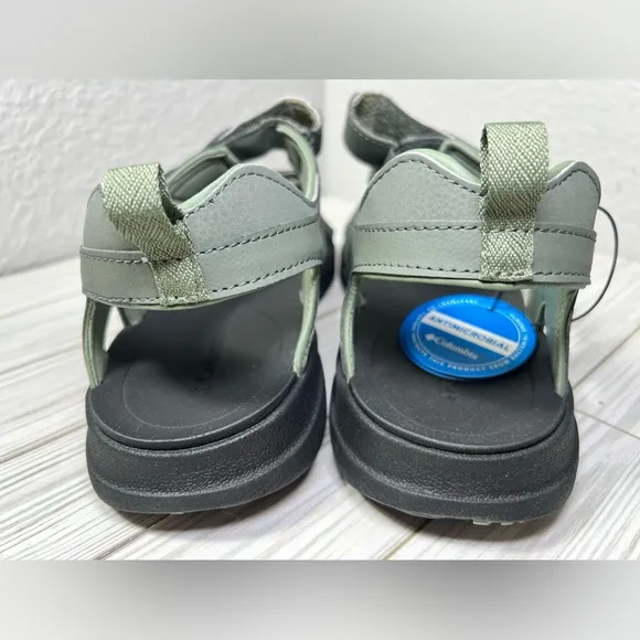 Columbia Men's 2 Strap Sandal traction water summer slip on slides olive size 11
