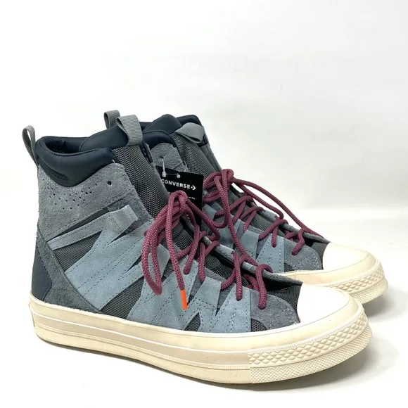 Converse Chuck 70 High Top Suede Sedona Grey Women’s Suede Sneakers 172351C