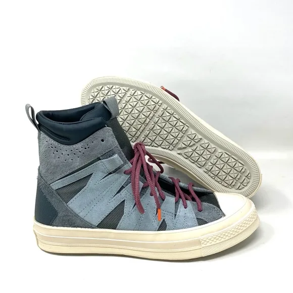 Converse Chuck 70 High Top Suede Sedona Grey Women’s Suede Sneakers 172351C