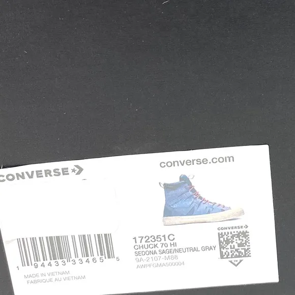 Converse Chuck 70 High Top Suede Sedona Grey Women’s Suede Sneakers 172351C