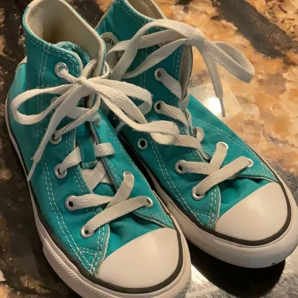 Converse Chuck Taylor All Stars Kids High-Top Sneakers - Teal