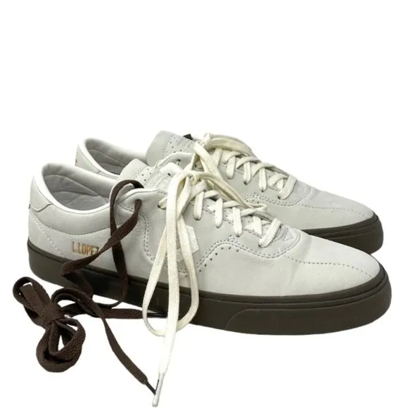 Converse CONS Louie Lopez Pro Low Top Beige Women's Nubuck Size Sneakers 172629C