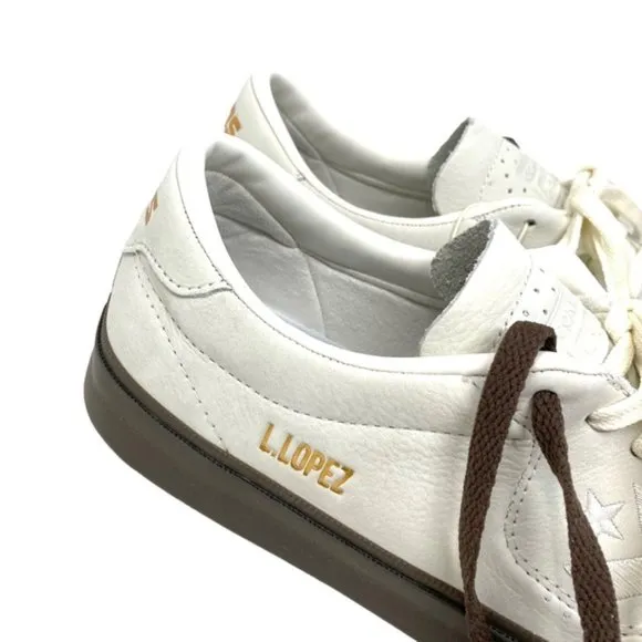 Converse CONS Louie Lopez Pro Low Top Beige Women's Nubuck Size Sneakers 172629C