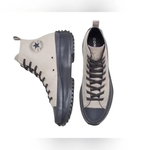 Converse Unisex High-Top Sneakers - Gray