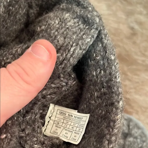 Cozy‎ Grey Quilted Women's Boots