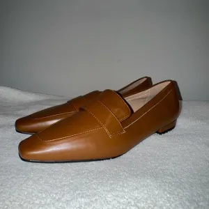 C.Paravano Tan Penny Loafers. Size 8.5. NWOT