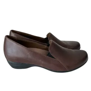 Dansko Farah Soft Leather Loafers Brown Size EU 39