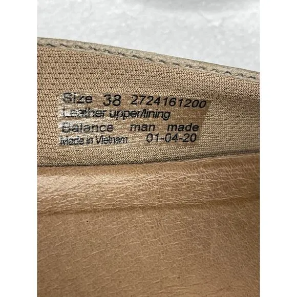 Dansko Karen Taupe Slip-on Loafers size 38