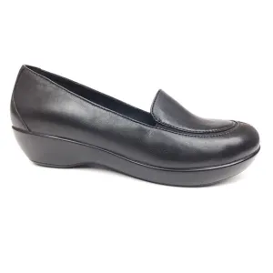 Dansko Loafers Womens 38 US 7.5-8 Leather Debra Black Casual Slip On Comfort