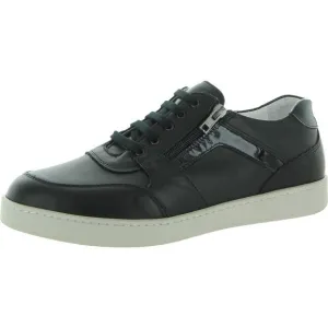 DAVID TATE WOMEN'S CASUAL AND FASHION SNEAKERS, BLACK SUEDE/LEATHER, 7