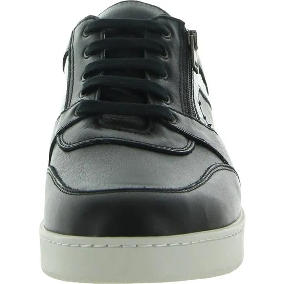 DAVID TATE WOMEN'S CASUAL AND FASHION SNEAKERS, BLACK SUEDE/LEATHER, 7