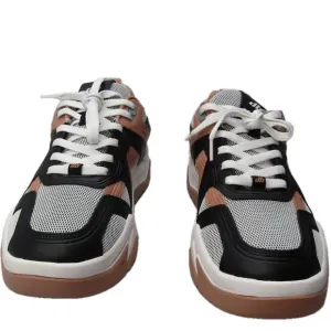 Decibel Mens US Size 12 Volume 1 Runners Black White Tan Grey
