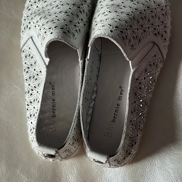 Denim&amp;Co Cream Espadrilles Casual Slip-On