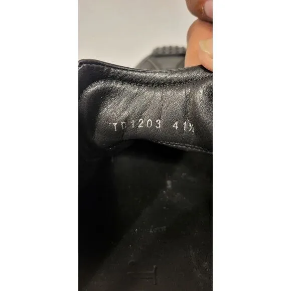 Dior Vintage Black Leather Sneaker Pointure 41.5