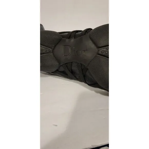Dior Vintage Black Leather Sneaker Pointure 41.5