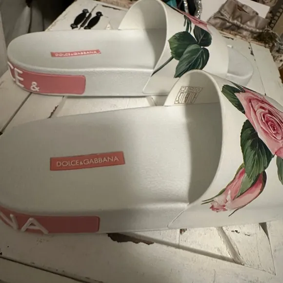 Dolce &amp; Gabbana Rubber Slides