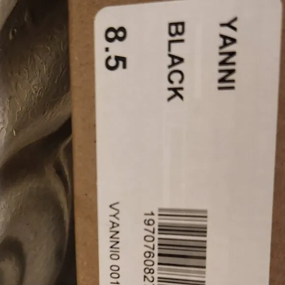 Dolce Vita Black Leather &quot;Yanni&quot; Block Heeled Loafers. NIB. Size 8.5