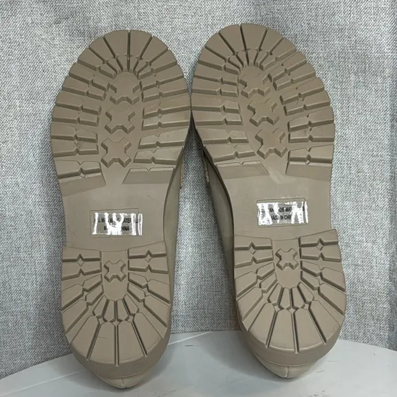 DOLCE VITA CARLEY VEGAN LEATHER LUG SOLE PENNY LOAFER IN CRISP **NWT**