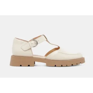 Dolce Vita Emilio Flats Cream Crinkle Patent Leather  7.5 NEW in Box Mary Jane