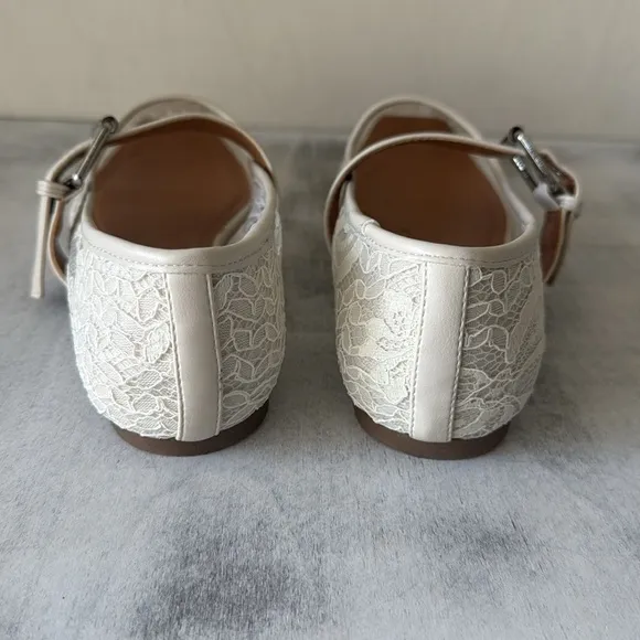 Dolce Vita Lace Flats Ivory Sz. 8