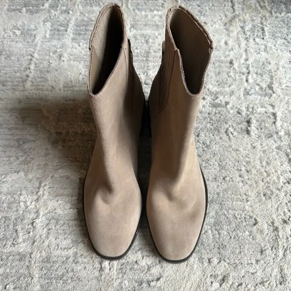 Dolce Vita Waterproof Leather or Suede Boots Linny H20 Brown Size - 8