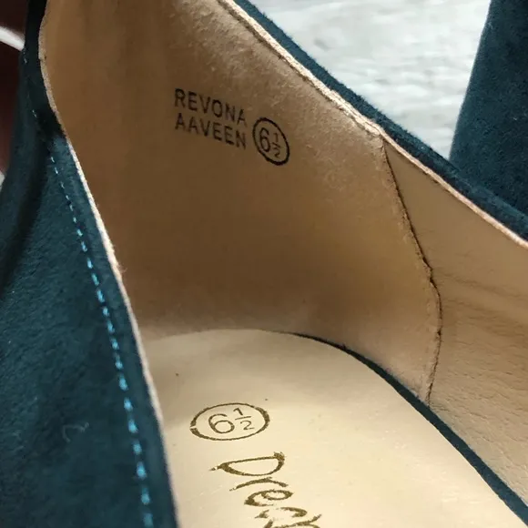 DREAM PAIRS Ankle Strap Low Wedge Flats
