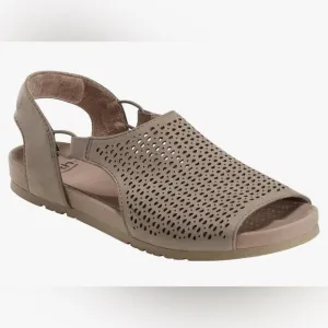 EARTH Linden Laveen Suede Peep Toe Slingback Sandals Size 9 New in Box MSRP $110
