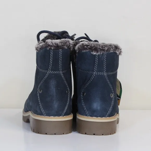 Earth Women's Suede Navy Ranger Acadia Boot NWT