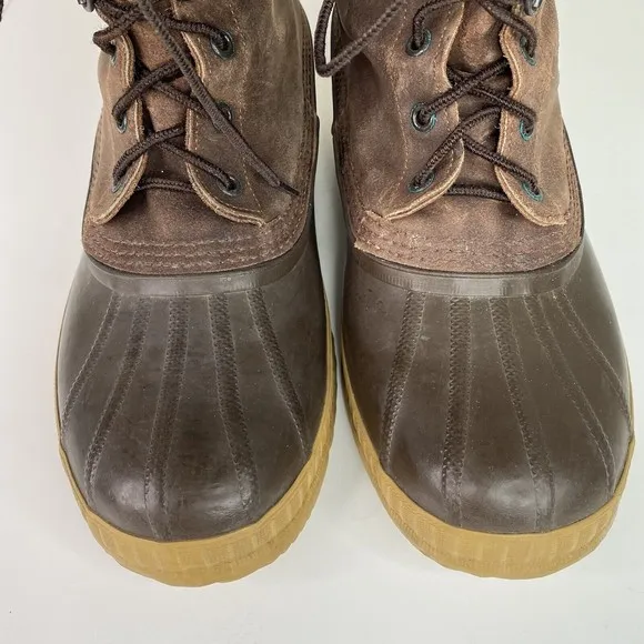 Eddie Bauer X Sorel Men’s Sz 9 All Weather Winter Boots MADE IN CANADA