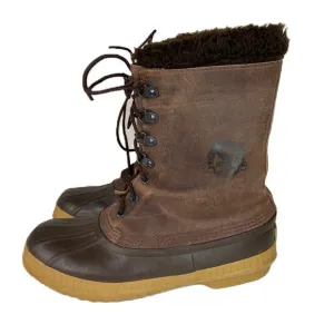 Eddie Bauer X Sorel Men’s Sz 9 All Weather Winter Boots MADE IN CANADA