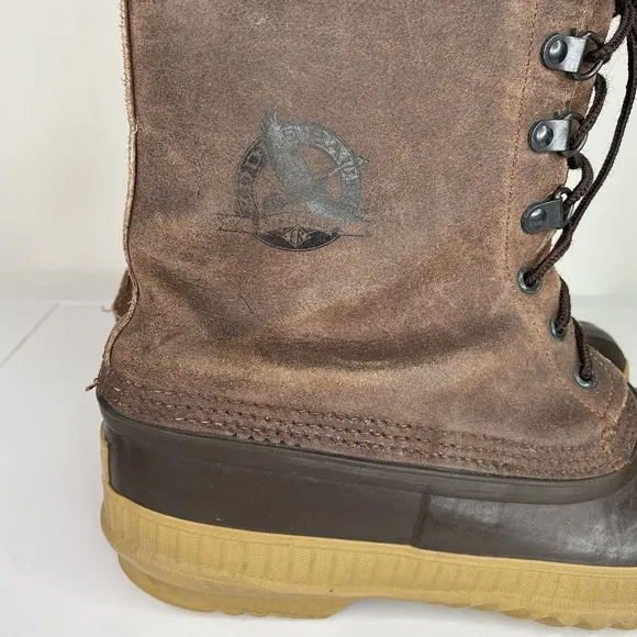 Eddie Bauer X Sorel Men’s Sz 9 All Weather Winter Boots MADE IN CANADA