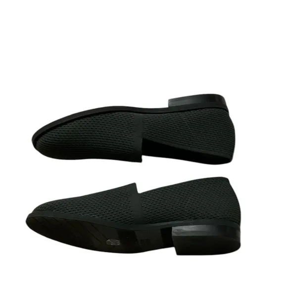 Eileen Fisher Demi Knit Graphite Stretch Knit Loafers