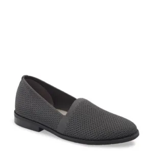 Eileen Fisher Demi Knit Graphite Stretch Knit Loafers