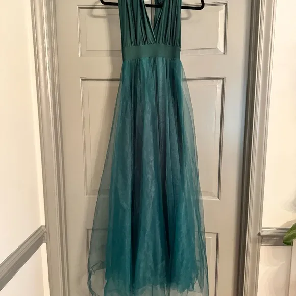 Emerald Green ✨ Convertible Infinity Bridesmaid Dress – One Size Fits Most