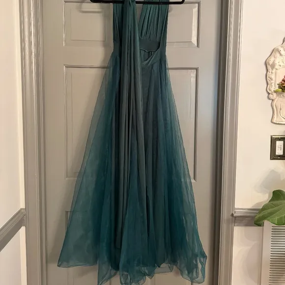 Emerald Green ✨ Convertible Infinity Bridesmaid Dress – One Size Fits Most