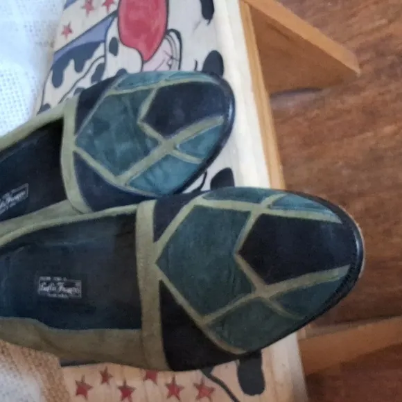 Emilio Franco luxury abstract suede loafers 9
