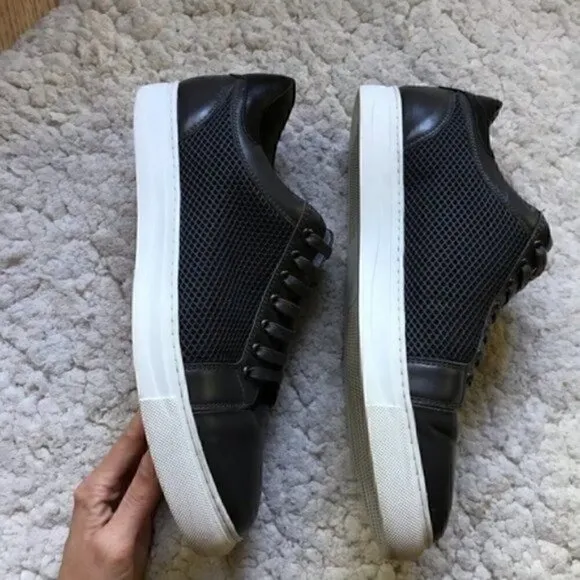 EnglishLAUNDRY:Leather Mesh Devon Sneakers Sz 10.5