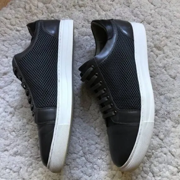 EnglishLAUNDRY:Leather Mesh Devon Sneakers Sz 10.5