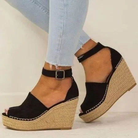 Espadrilles Daily Nubuck Sandals Creepers Wedges