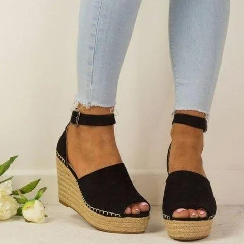 Espadrilles Daily Nubuck Sandals Creepers Wedges