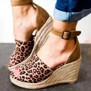 Espadrilles Daily Nubuck Sandals Creepers Wedges