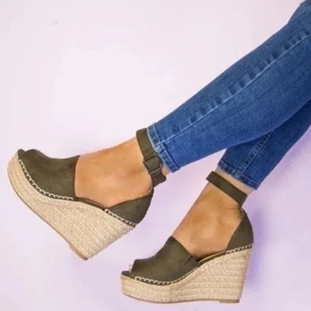 Espadrilles Daily Nubuck Sandals Creepers Wedges
