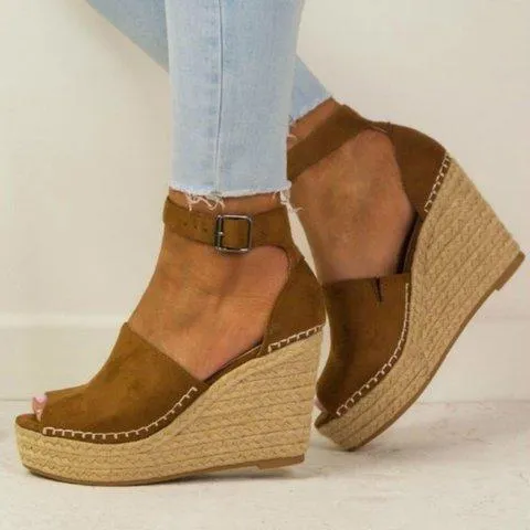 Espadrilles Daily Nubuck Sandals Creepers Wedges