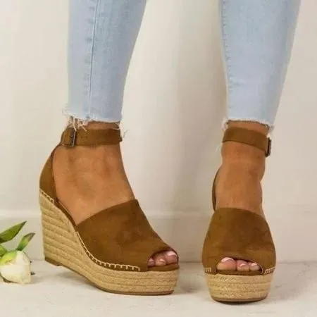 Espadrilles Daily Nubuck Sandals Creepers Wedges
