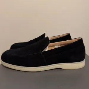 ETQ Amsterdam - LS 03 Suede Blueberry Loafer - US 8/EU 41 **BRAND NEW**