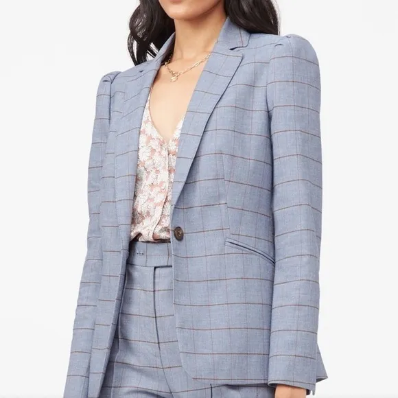 EUC. 14 US Rebecca Taylor blazer with puff sleeve detail. Very flattering. ⭐️